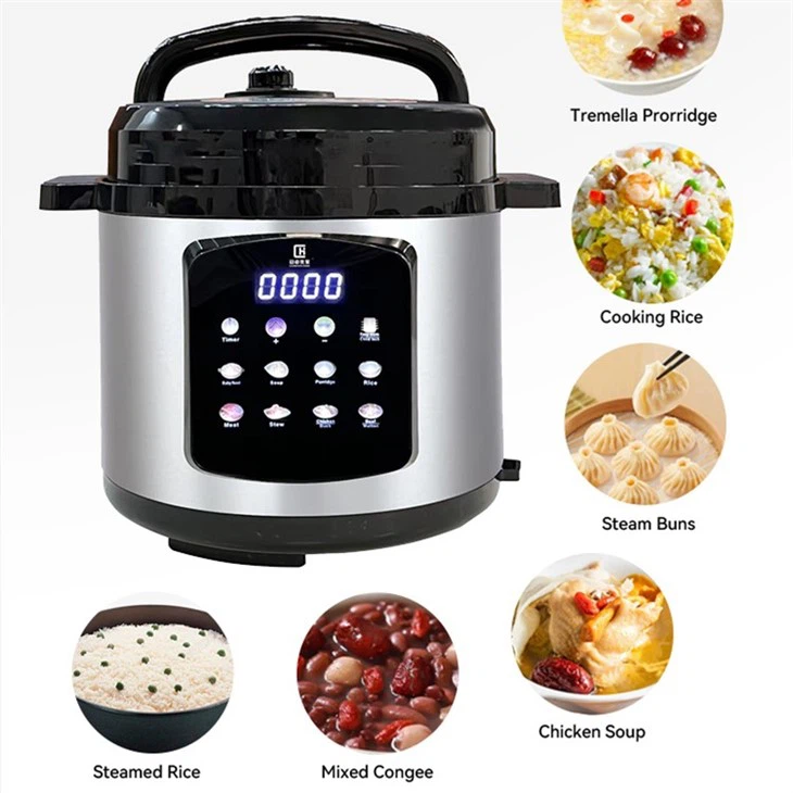 Digital Touch Control Electric Pressure Cooker