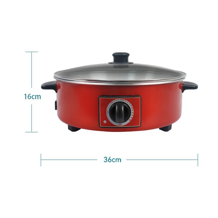 Red Electric Skillet