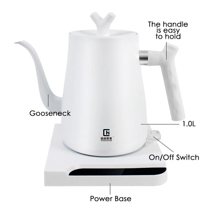 1L Gooseneck 1000W Electric Kettle